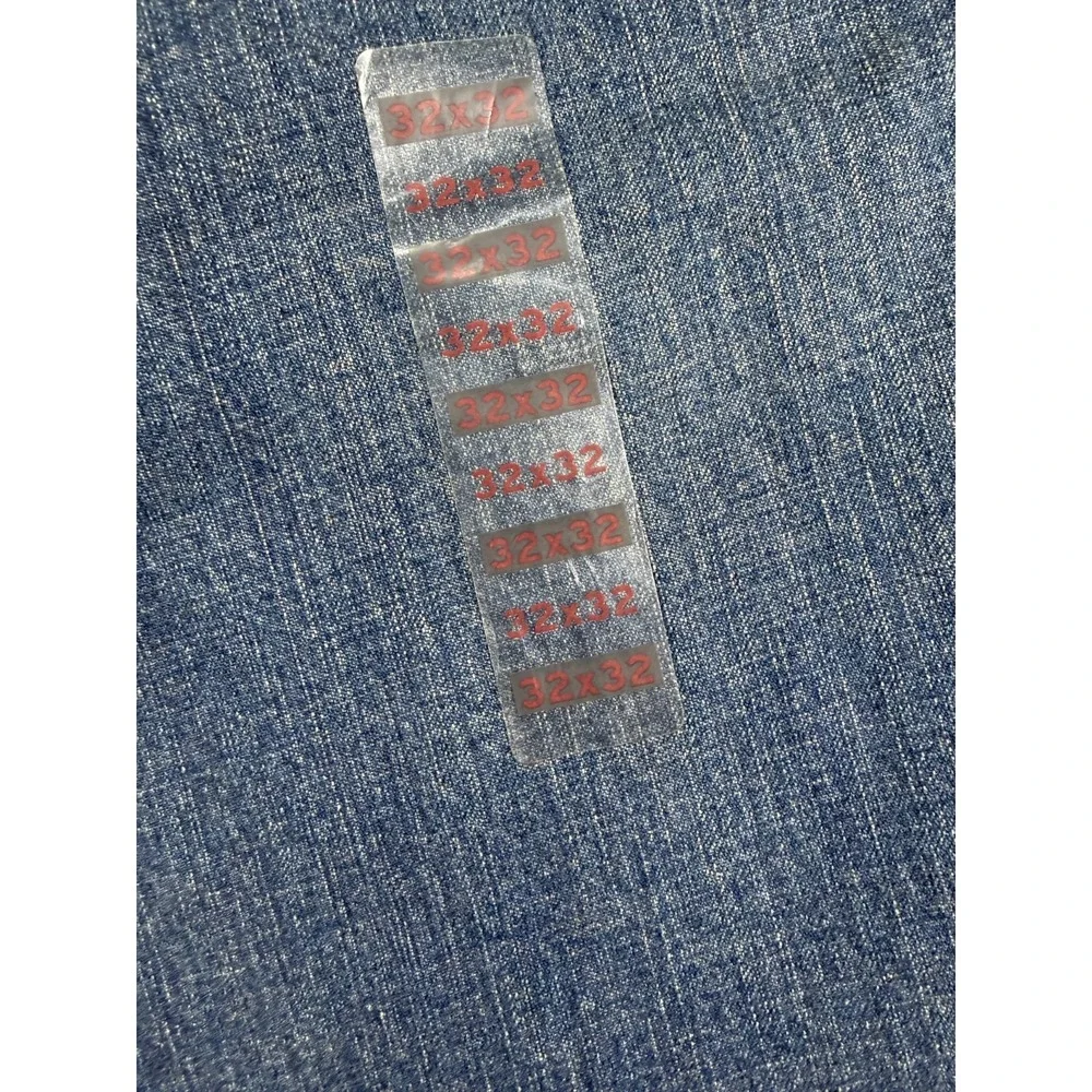 NEW Perry Ellis America 429 Medium Stone Wash Straight Leg jeans Mens 32 x 32